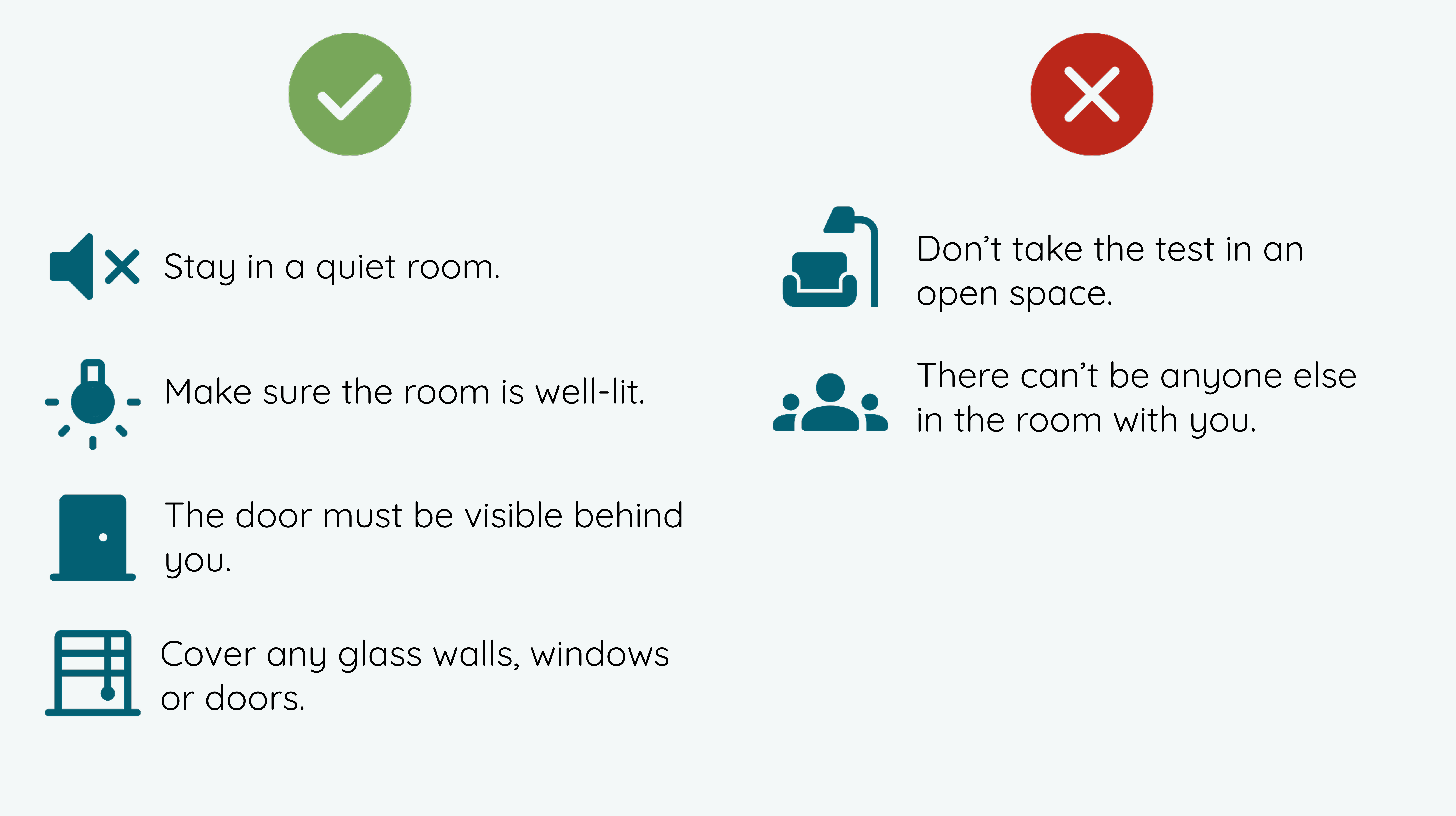 Your room regulations